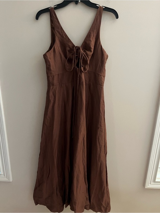 Banana Republic Factory Dresses & Skirts - NWOT-Banana Republic Factory Brown Midi Dress, Size 8